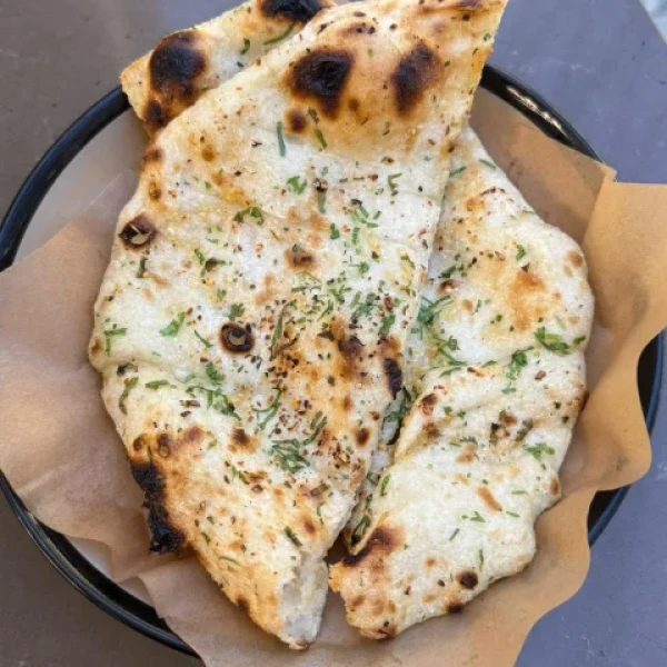 Garlic butter naan