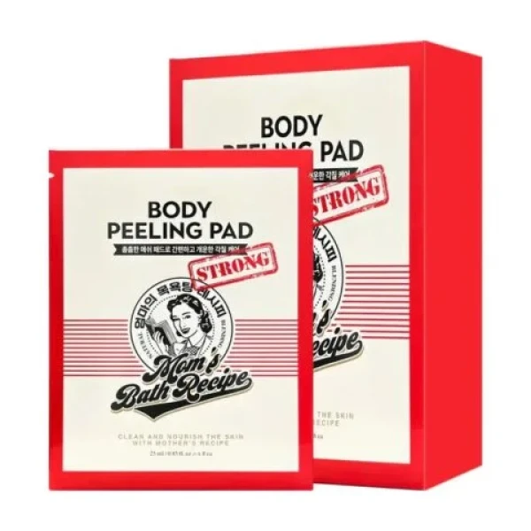 KOREAN BODY PEELING PAD RED