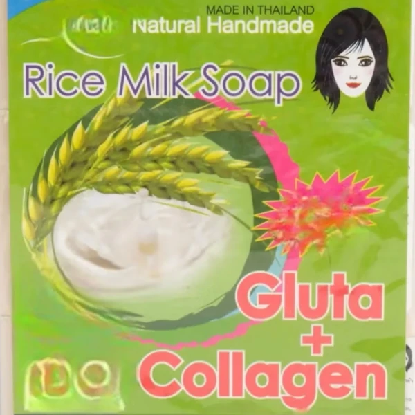 RICE MILK SOAP GLUTA+COLLAGEN